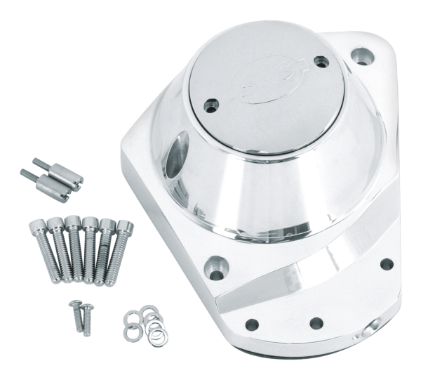 S&S Polished billet gearcover BT73-92 (GB)