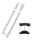 L=36.5" USD legs set R05 Polished (GB)