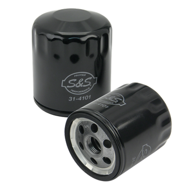 S&S oil filter Black BT84-99 XL86-UP (GB)