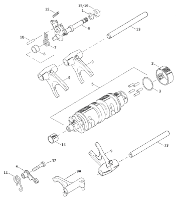 SHIFTER CAM ASSEMBLY (GB)