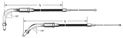 Barnett Black BT96 LN=41" 135° idle (GB)