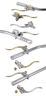 K-Tech Deluxe m/c 12mm polish alu/brass