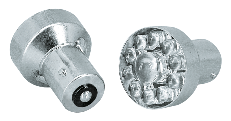 GZP Amber LED bulb single 12V BA15S (GB)