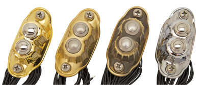 K-Tech Deluxe 2 button switch chrome