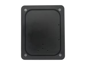 GZP black license frame Belgium 174x139