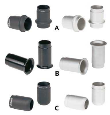 Biltwell Mohawk exhaust end cap Silver (GB)