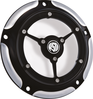 RSD COVER DERBY CLARITY 5 hole chrome