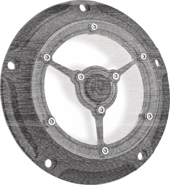 RSD COVER DERBY CLARITY 5 hole BlackOPS (GB)