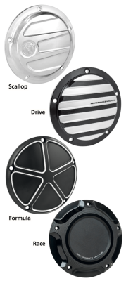 PM Scallop Derby cover Chrome 5-hole (GB)