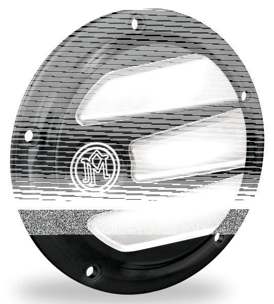 PM Scallop Derby cover Platinum 5-hole (GB)