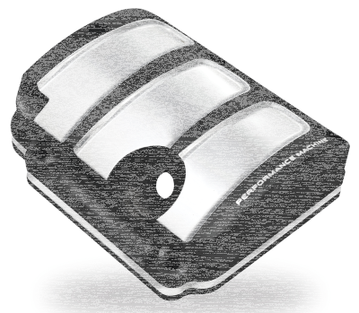 PM Scallop 5-sp Transcover 00-06 Platinu (GB)