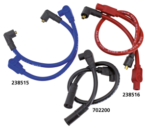 409 plug wires FLH/T17-up blue (GB)