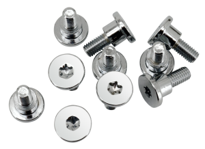 Colony chrome disc rotor bolts set/10 (GB)