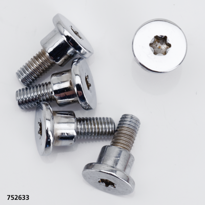 Colony chrome single disc rotor bolts (GB)