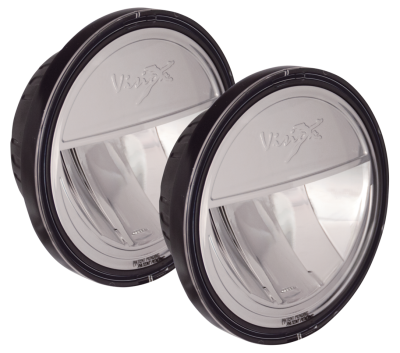 Vision X 4.5" round black passinglampset