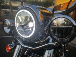 Vision X 4.5" round Chr halo passinglamp (GB)