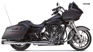 2Bros FLH/T95-16 Dual S/Os Chr/blk alu (GB)