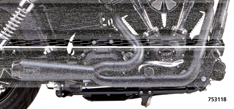 2Bros FXD06-17 2-1 SS CF Race Exhaust Bk (GB)