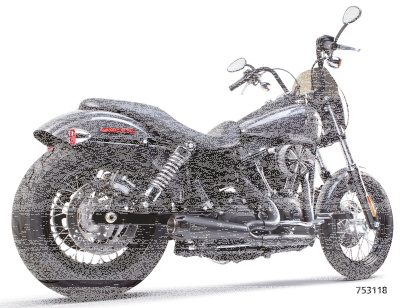2Bros FXD06-17 2-1 SS CF Race Exhaust Bk (GB)