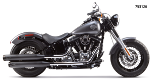 2Bros FLS/FLSTN14-16 BLK  Dual S/O Delux (GB)