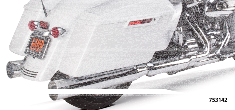 2Bros FLH/T17-up Dual Slip Ons Alu Polis (GB)