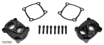 Jims ME17-UP black tappet covers (GB)