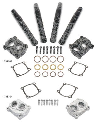 ME17-UP Blk tappet and pushrod cover set (GB)