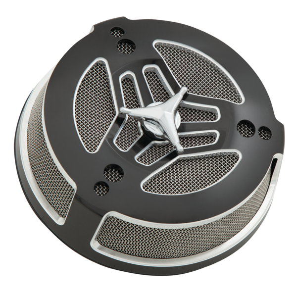 Tri-Bar Air Cleaner Black FLH/T08-16 (GB)