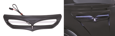 Batwing Blk Lighted Intake trim FLH14-UP (GB)