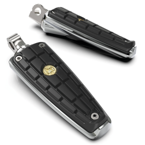 CMX FOOTPEGS CHROME W/STD MALE MOUNT