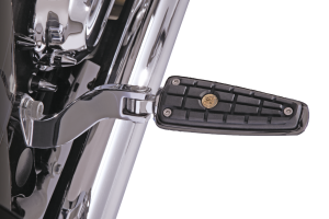 CMX FOOTPEGS BLACK W/STD MALE MOUNT