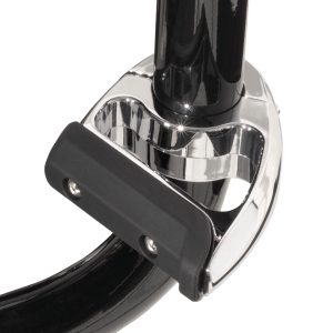 Chrome engine guard toe rests (GB)
