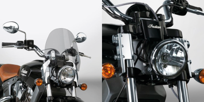Switchblade Defl kit Indian Scout chrome (GB)
