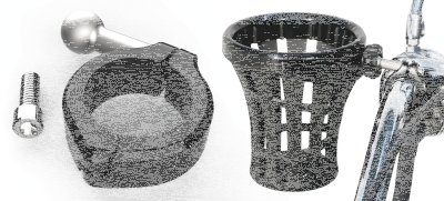 Big Ass Drink Holder Black 1-1/4" Clamp (GB)
