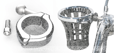 Big Ass Drink Holder Chrome 1-1/4" Clamp (GB)