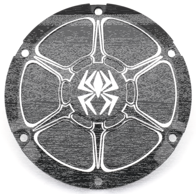 Rekluse Derby Cover Gloss Blk XL04-22 (GB)