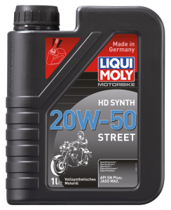 1l Motorbike Oil HD Synth 20W-50 Street (GB)