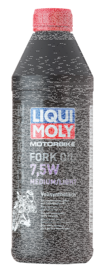 1l Motorbike Fork Oil 7,5W medium/light (GB)