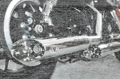 Twin Slash/Cut Chr mfflr set D. 80mm XL1 (GB)