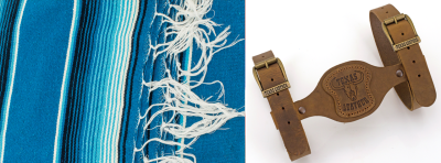 T-lthr holder ranger w/zpn755297 blanket (GB)