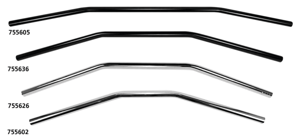 7/8" chrome Drag Bar 28"  no dimples (GB)