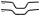 1" Handlebars Street Track 6" BLK dimple (GB)