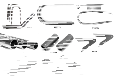 weld on rear set brackets (2pcs.) (GB)
