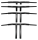 1.5" Chonky T-Bar Club Style 8" Black (GB)