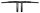 1.5" Chonky T-Bar Club Style 8" Black (GB)