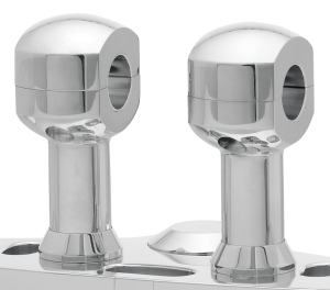 3" Risers for 1" Handlebars Polished (GB)