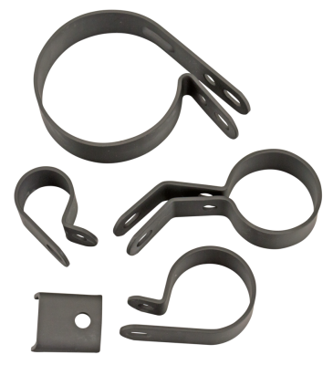 Blk Knucklehead BT41-47 exhaust clampkit (GB)