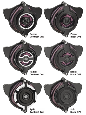 RSD BLUNT AIR CLEANER RADIAL XL91-UP