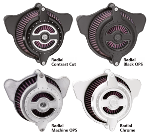 RSD BLUNT AIR CLEANER RADIAL XL91-UP (GB)