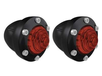 RSD TURN SIGNALS REAR TRACKER RED Blk (GB)